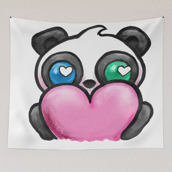Item preview, Panda Corazón designed and sold by ClearCaidance.
