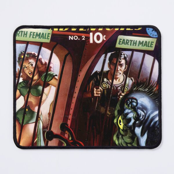 Item preview, Amazing Adventures No. 2 Vintage Retro Comic Book Cover designed and sold by RetroCovers.