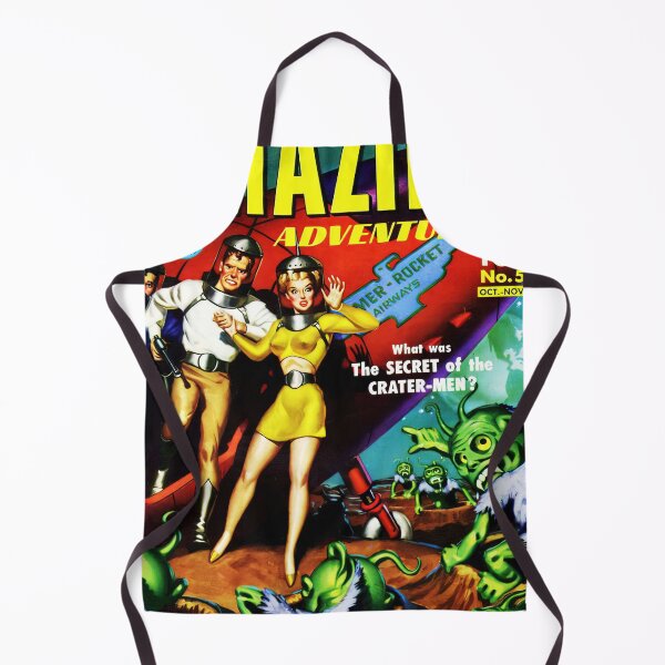 Item preview, Amazing Adventures No. 5 Vintage Retro Comic Book Cover designed and sold by RetroCovers.