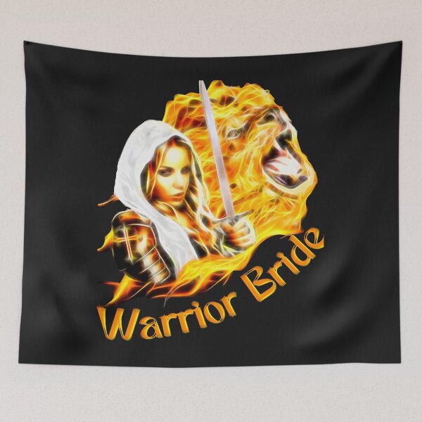 Item preview, Warrior Bride Fire designed and sold by Tripp Art Studio.