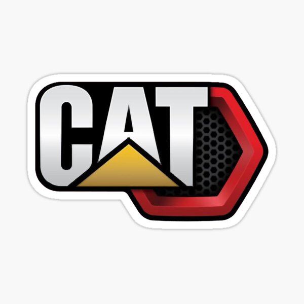 Caterpillar sticker decal CAT digger bulldozer tools tractor