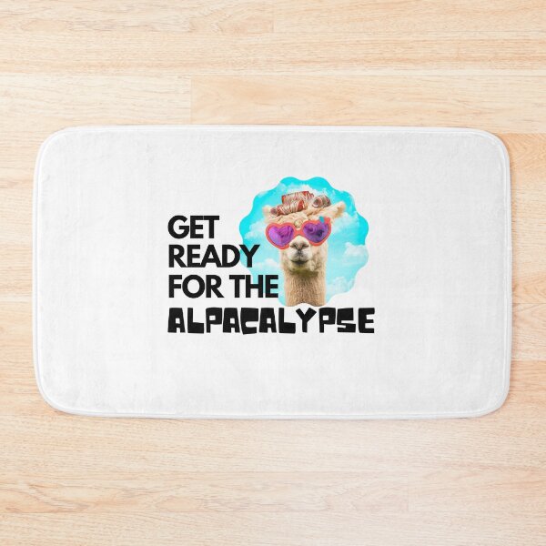 Item preview, GET READY FOR THE ALPACALYPSE - funny alpaca llama gift designed and sold by MiKy1997.