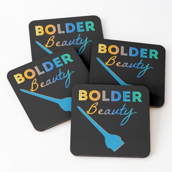 Item preview, Bolder Beauty TM- Marigold Ultramarine Brush On Black designed and sold by BOLDERSALONS.