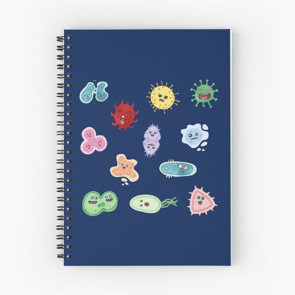Item preview, Cute Microbes Bacteria, Virus, Ecoli MicroBiology Seamless Pattern  Pack.     designed and sold by Mustafagreen.