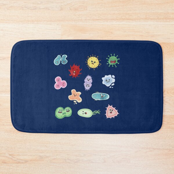 Item preview, Cute Microbes Bacteria, Virus, Ecoli MicroBiology Seamless Pattern  Pack.     designed and sold by Mustafagreen.