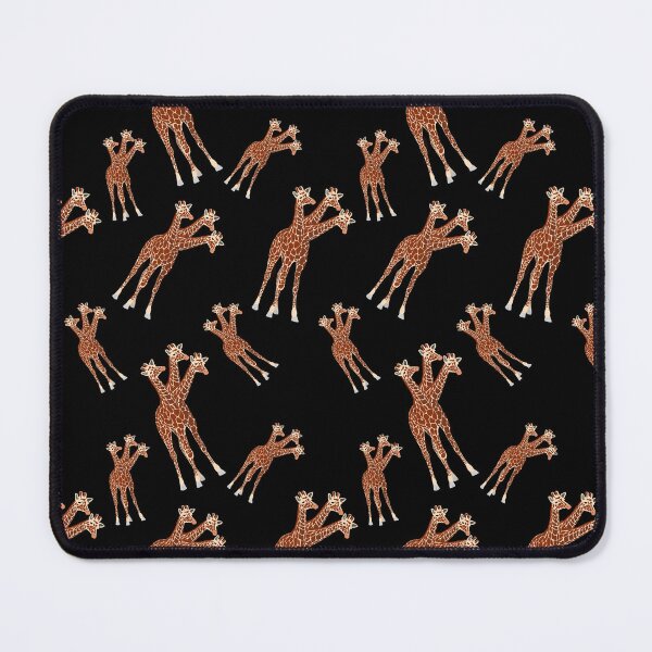 Item preview, Three-Necked Giraffe Pattern (in black) designed and sold by CosmicStory.