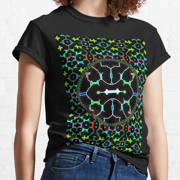 Perú está llamando, Shipibo Nightime Dreams of the Jungle Camiseta clásica