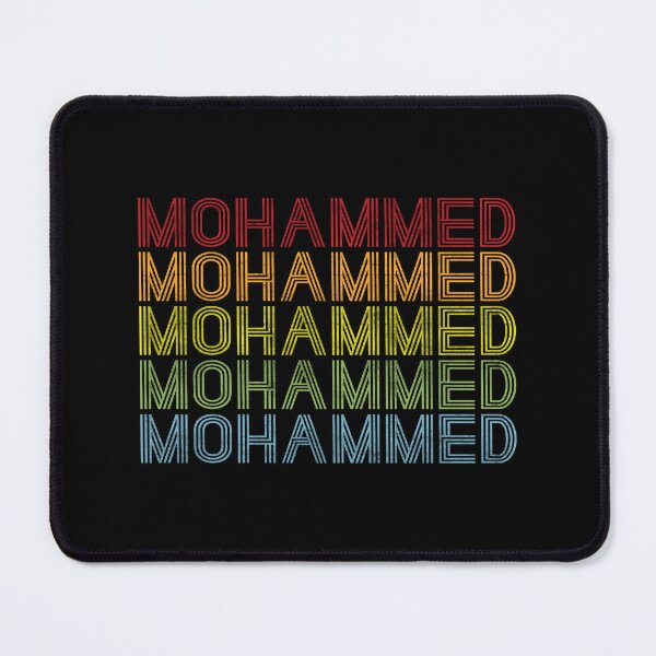 Artikelvorschau, Mohammed-Namens-T-Shirt - Mohammed-Weinlese Retro Mohammed-Namensgeschenkartikel-T-Stück entworfen und verkauft von chezeva.