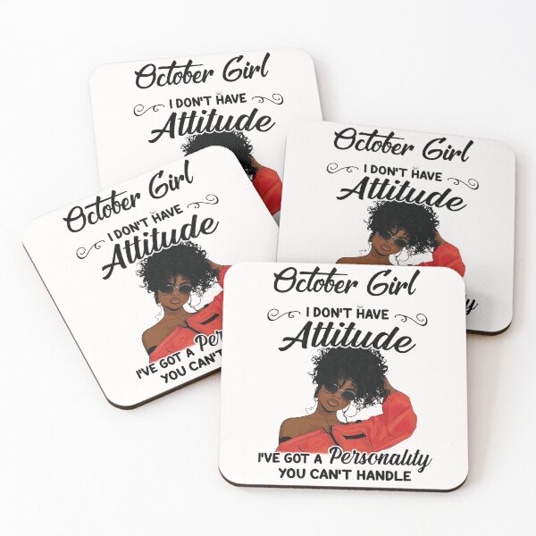 Item preview, Afro October Girl I Don't Have Attitude I've Got A Personality You Can't Handle designed and sold by AperAmyiah.