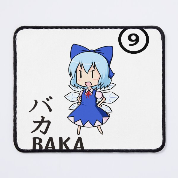 Item preview, BAKA!! ⑨⑨⑨⑨⑨⑨⑨⑨⑨⑨ CIRNO STRONG! Essential . designed and sold by cuddlebearh.