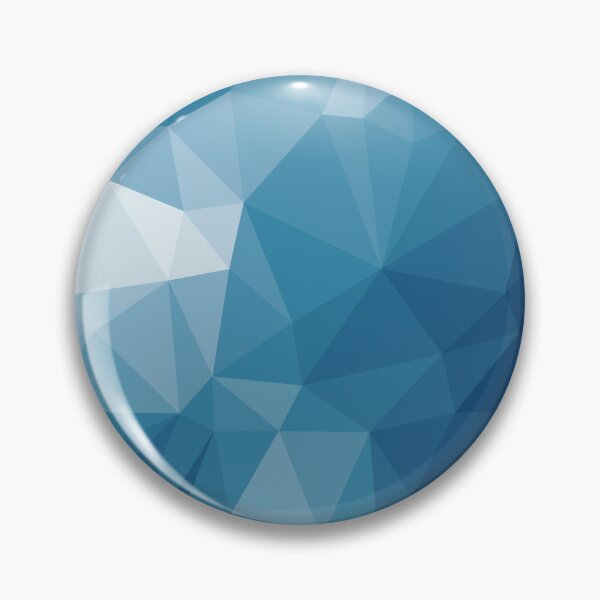 Item preview, Low poly blue pattern designed and sold by ProfiTrollka.
