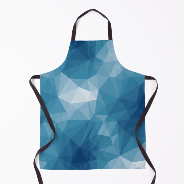 Item preview, Low poly blue pattern designed and sold by ProfiTrollka.