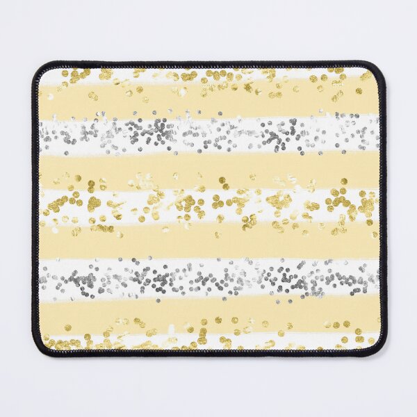 Item preview, YELLOW WITH GOLD GRAY FLAKES designed and sold by KelliesCorner.