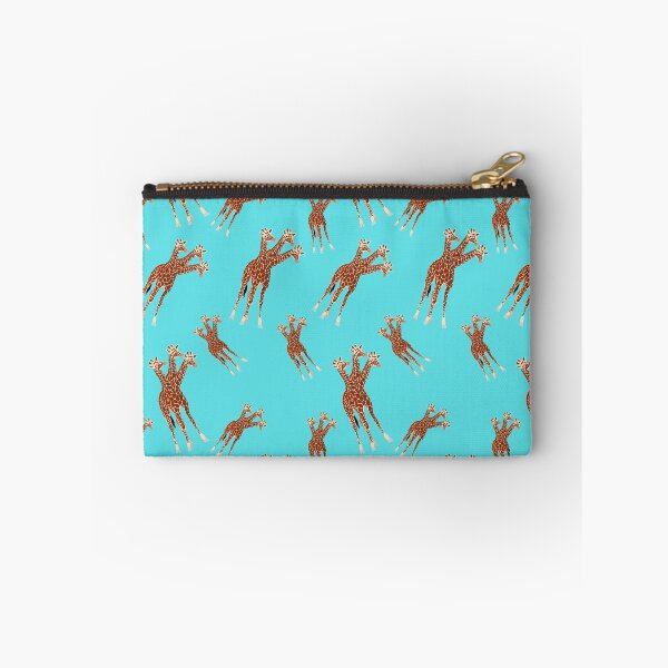 Item preview, Three-Necked Giraffe Pattern (in blue) designed and sold by CosmicStory.