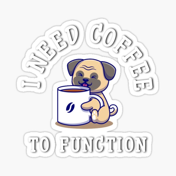 Coffee Enthusiast Sticker