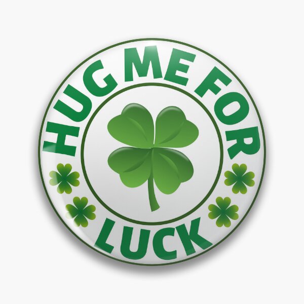 Item preview, Hug Me For Luck Round Design designed and sold by Design-Maniya.