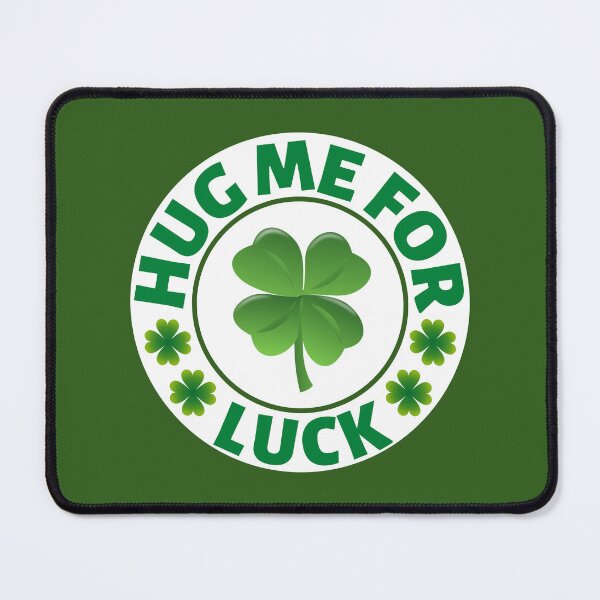 Item preview, Hug Me For Luck Round Design designed and sold by Design-Maniya.