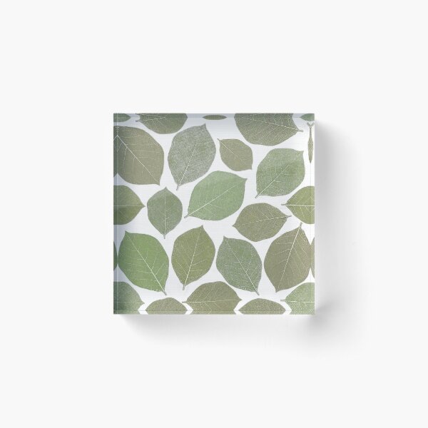 Item preview, magnolia leaves white olive sage green designed and sold by Delinda Graphic Studio.