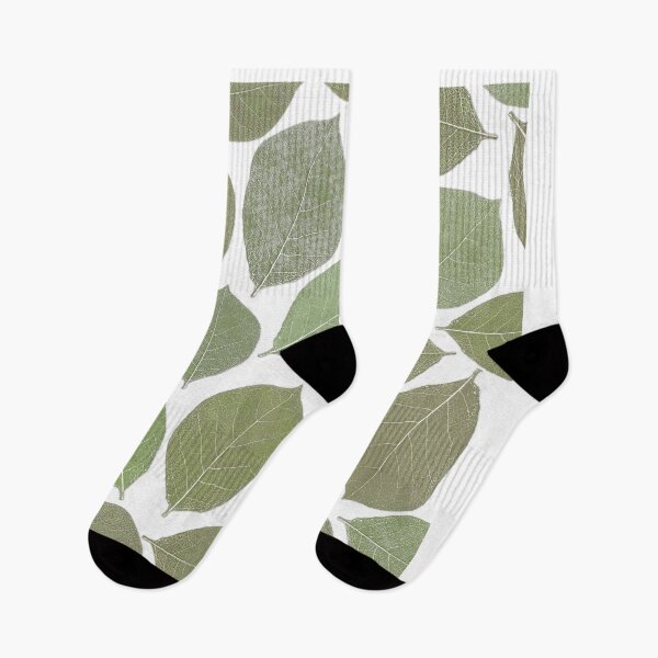 Item preview, magnolia leaves white olive sage green designed and sold by Delinda Graphic Studio.