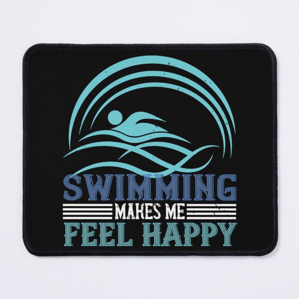Item preview, Swimming - Swimming Makes Me Feel Happy Classic T-Shirt designed and sold by alishaston.