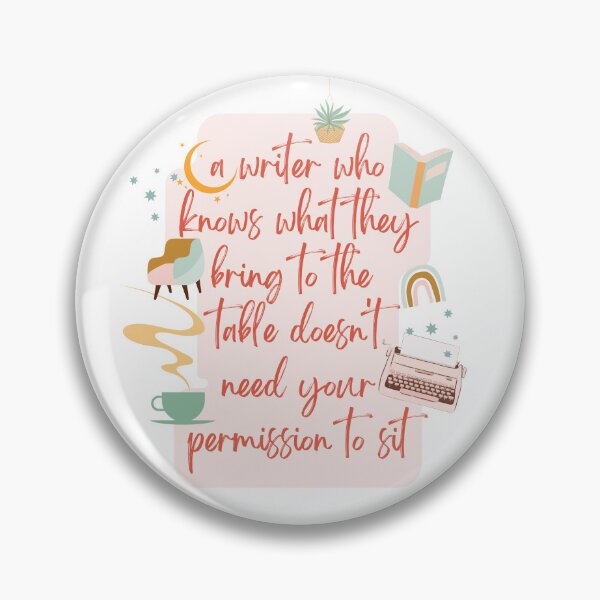 Item preview, Own Your Seat At The Table designed and sold by The Writer's  Sanctuary.