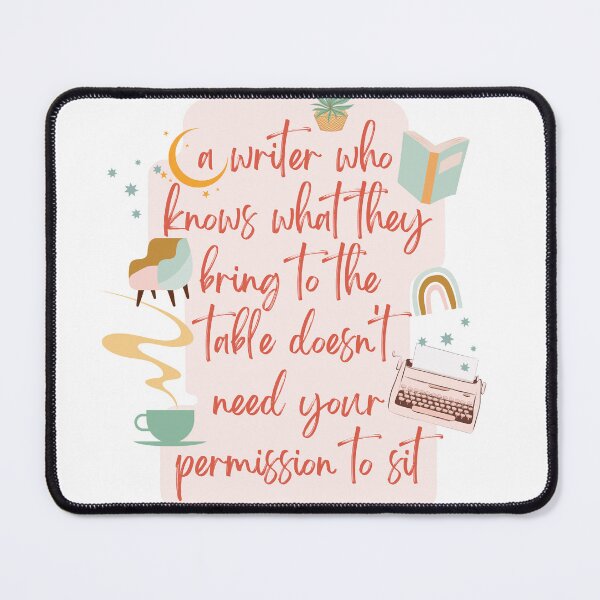 Item preview, Own Your Seat At The Table designed and sold by The Writer's  Sanctuary.