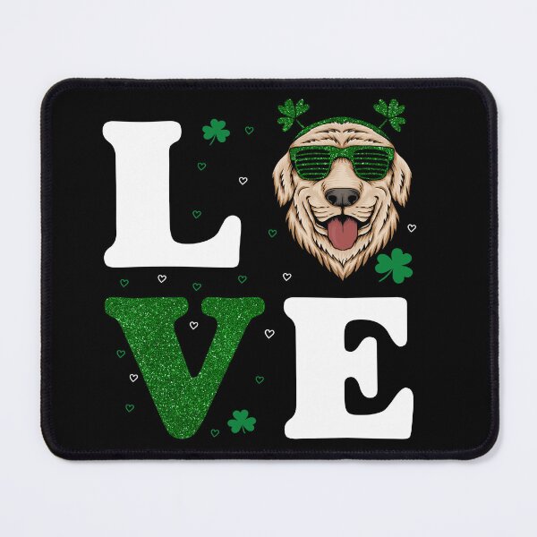 Item preview, Love Golden Retriever St Patricks Day designed and sold by Meggie179.