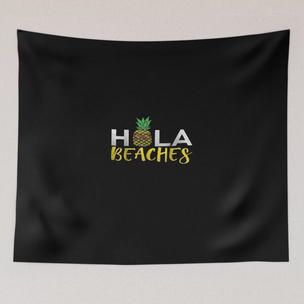 Item preview, Hola Beaches Funny Summer Shirt - Hawaiian Tee designed and sold by DerringerBingha.