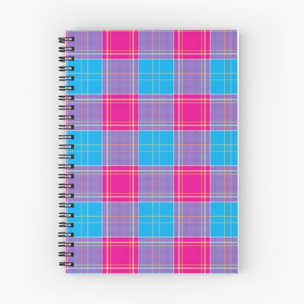 Item preview, Modern checkered plaid in pink and bright blue color. Madras pattern design. designed and sold by SolarDesign.