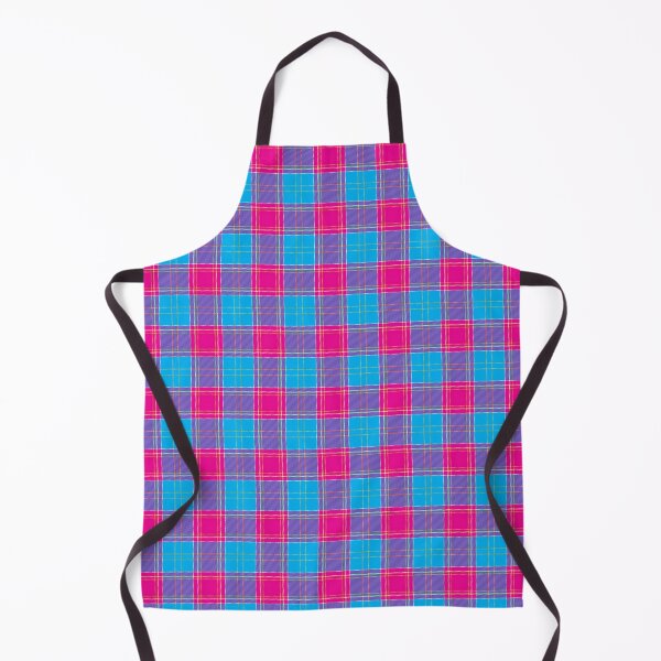 Item preview, Modern checkered plaid in pink and bright blue color. Madras pattern design. designed and sold by SolarDesign.