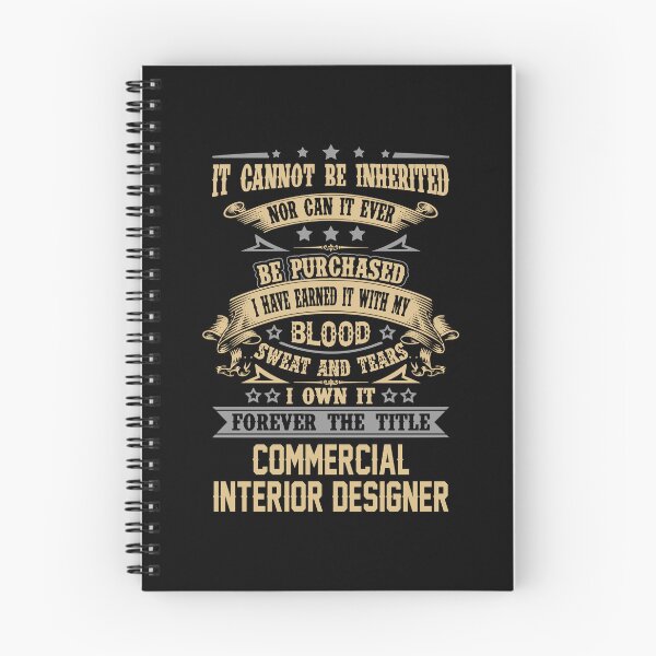 Item preview, Commercial Interior Designer T Shirt - Forever The Title Job Gift Item Tee designed and sold by celiagomez456.