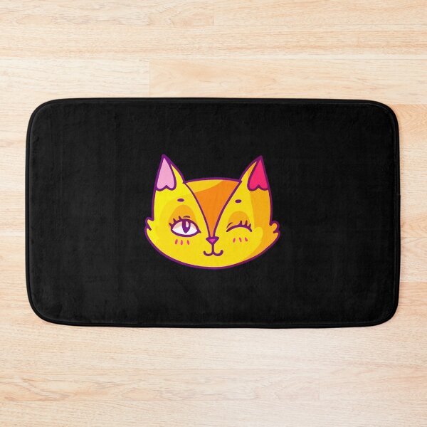 Item preview, Orange smiling cat face designed and sold by AliceMarr.