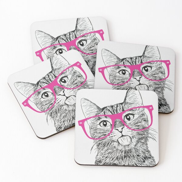 Item preview, Funny Cat Using Glases designed and sold by Vaught22.