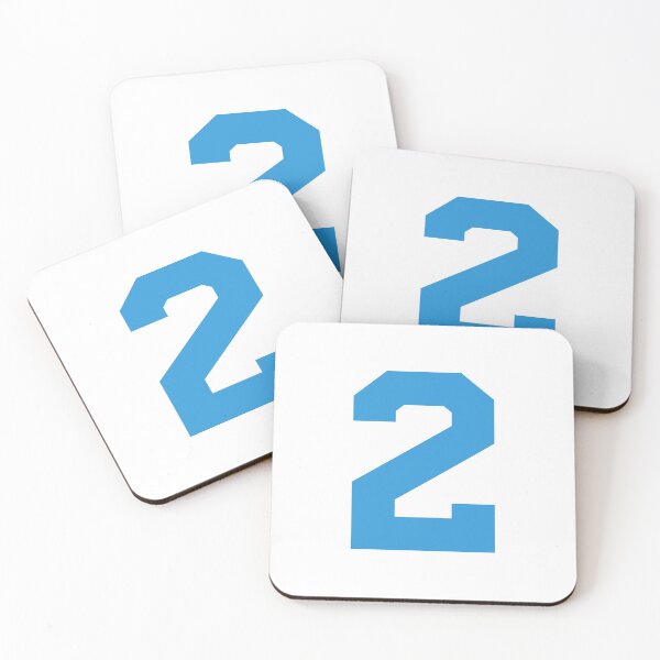 Item preview, Number 2, Blue two, Sports number 2 designed and sold by TheCultStuff.
