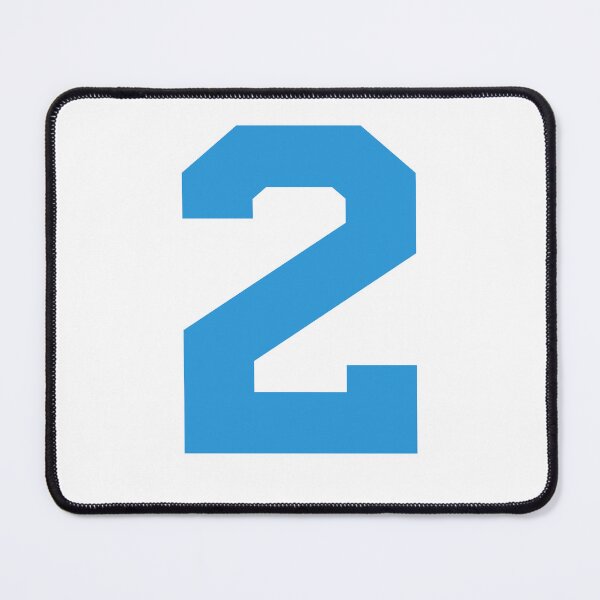 Item preview, Number 2, Blue two, Sports number 2 designed and sold by TheCultStuff.
