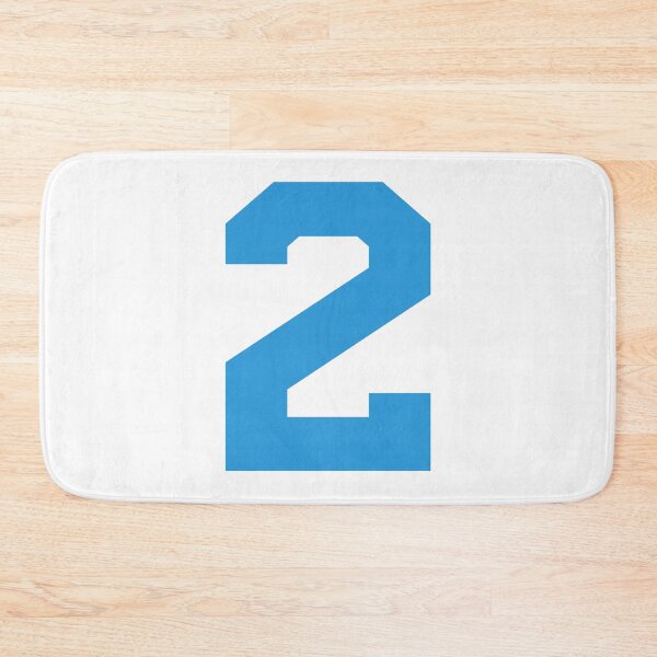 Item preview, Number 2, Blue two, Sports number 2 designed and sold by TheCultStuff.