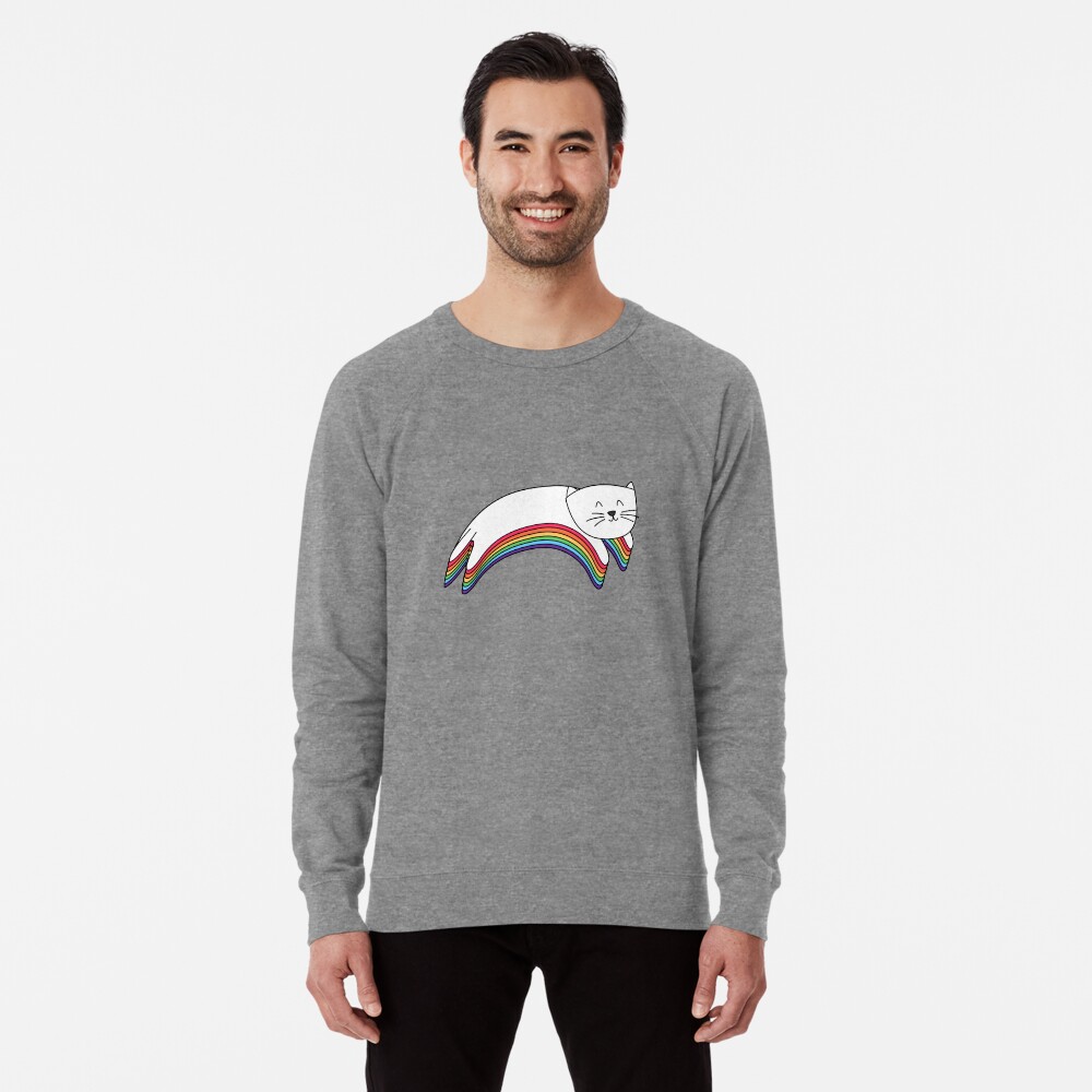 Item preview, Lightweight Sweatshirt designed and sold by cartoonbeing.