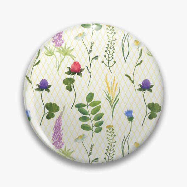 Item preview, wild flowers and herbs designed and sold by AnaGuziiArt.