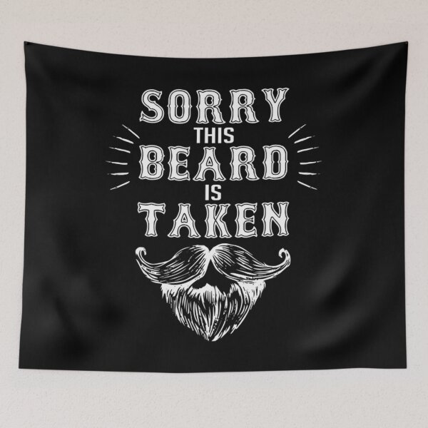 Item preview, Mens Sorry This Beard is Taken Funny Valentines Day designed and sold by BufFord71.