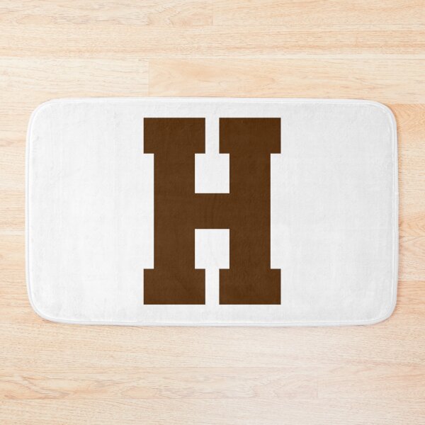 Item preview, Alphabet, Brown H, Sports letter H designed and sold by TheCultStuff.