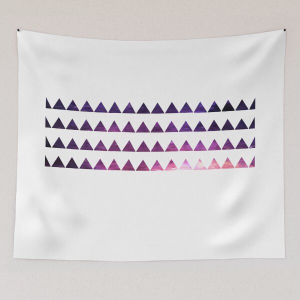 Item preview, Triangle Sunset designed and sold by rainbowcatnip.