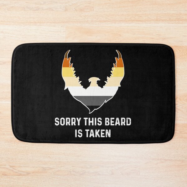 Item preview, Sorry This Beard is Taken Bear Brotherhood Flag Funny Gay Pride designed and sold by BufFord71.