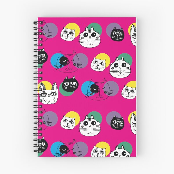 Item preview, funny cat faces, kawaii patterns designed and sold by Mauswohn.