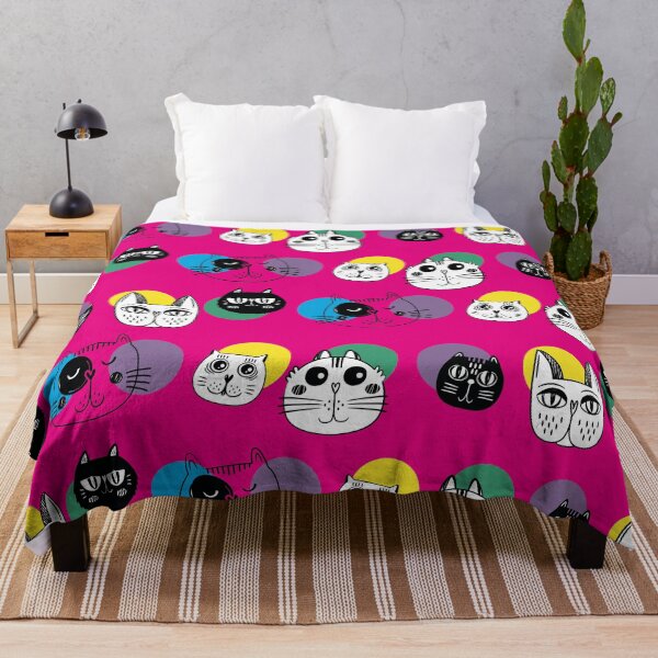 Item preview, funny cat faces, kawaii patterns designed and sold by Mauswohn.