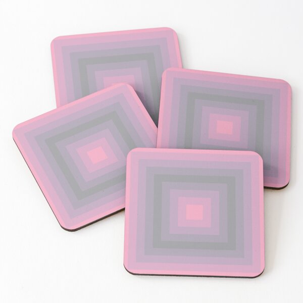 Aperçu de l'œuvre Motif abstrait gris ultime rose prisme créée et vendue par PatternSalad.