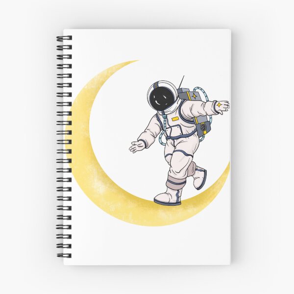 Item preview, Spaceface, Astronauts In Space With Moon Star, Zero Gee designed and sold by Ildar012.