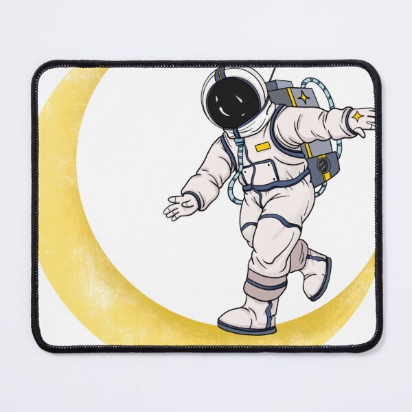 Item preview, Spaceface, Astronauts In Space With Moon Star, Zero Gee designed and sold by Ildar012.