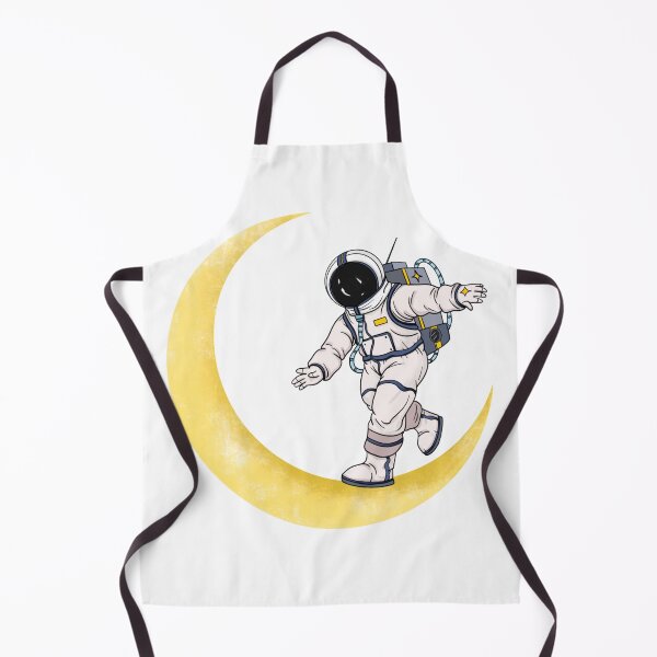 Item preview, Spaceface, Astronauts In Space With Moon Star, Zero Gee designed and sold by Ildar012.
