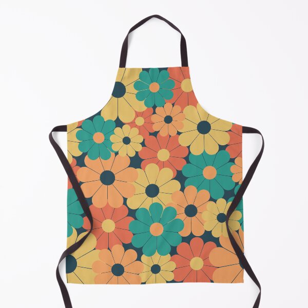 Item preview, Retro Daisies, Fun Funky Flower Pattern designed and sold by JulieSouster.