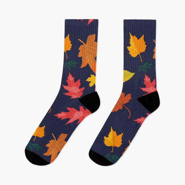 Item preview, Simple Colorful Fall Leaf Pattern Design designed and sold by lordyswiss.